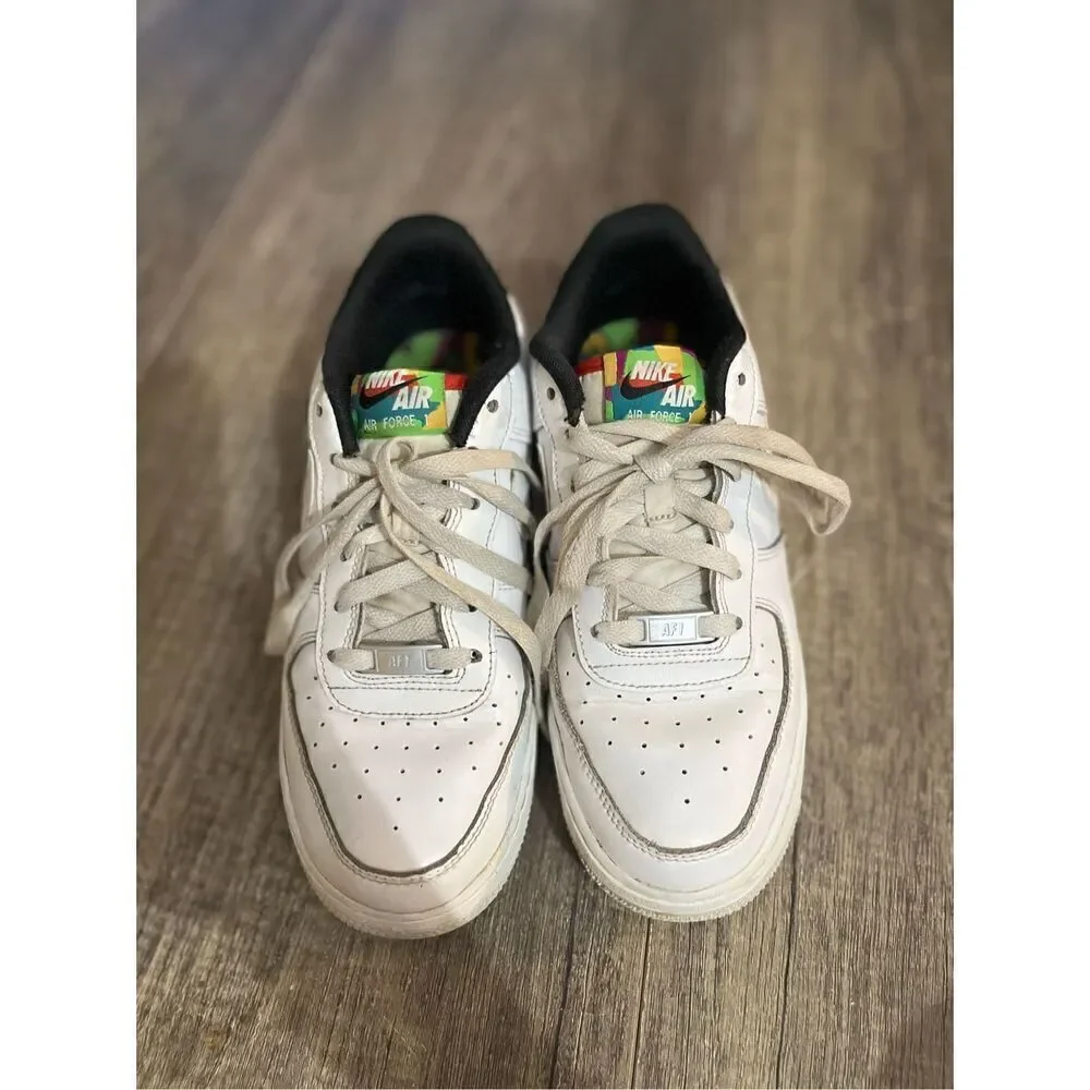 Nike Air Force 1 Low LV8 3 Peace Love Swoosh 7Y / W 8.5